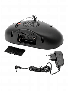 Часы электронные настольные от сети с радио VST 902-1 Красные